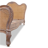 Carrington Furniture Parisian Rattan &amp; Wood Bed