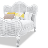 Carrington Furniture Parisian Rattan &amp; Wood Bed