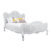 Carrington Furniture Parisian Rattan &amp; Wood Bed