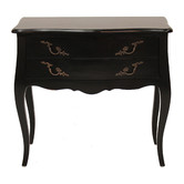 Carrington Furniture French Provincial Chateaux 2 Drawer Bedside Table