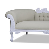 Carrington Furniture Classic French Chaise Sofa