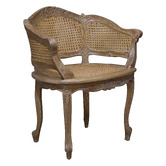 Carrington Furniture French Provincial Marcella Bergere Chair