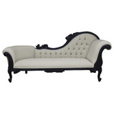 Carrington Furniture Classic French Chaise Sofa