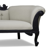 Carrington Furniture Classic French Chaise Sofa