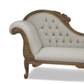Carrington Furniture Classic French Chaise Sofa