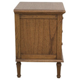 Carrington Furniture Betty Indonesian Oak Wood Bedside Table