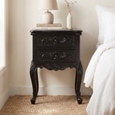 Carrington Furniture French Provincial Louis Bedside Table
