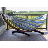 Vivere Hammocks Double Cotton Hammock with Stand
