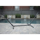 Vivere Hammocks Charcoal Universal Metal Hammock Stand