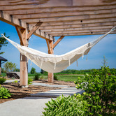Vivere Hammocks Fringed Brazilian Cotton Double Hammock