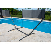 Vivere Hammocks Charcoal Universal Metal Hammock Stand