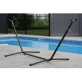 Vivere Hammocks Charcoal Universal Metal Hammock Stand