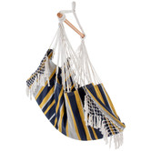 Vivere Hammocks Brazilian Fringed Cotton Single Hammock Chair