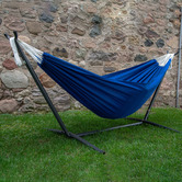 Vivere Hammocks Combo Double Hammock with Steel Stand