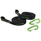 Vivere Hammocks 4 Piece Ultra Lite Double Hammock Tree Strap Set