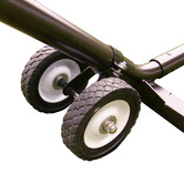 Vivere Hammocks Black Hammock Stand Wheel Kit