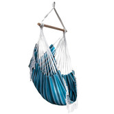 Vivere Hammocks Brazilian Fringed Cotton Single Hammock Chair