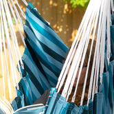 Vivere Hammocks Brazilian Fringed Cotton Single Hammock Chair