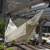 Vivere Hammocks Honey Island Authentic Brazilian Cotton Double Hammock