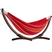 Vivere Hammocks Double Cotton Hammock with Stand