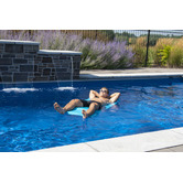 Vivere Hammocks Blue Pool Float with Noodles