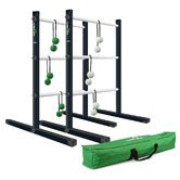 Vivere Hammocks 10 Piece Steel Outdoor Ladder Golf Game Set