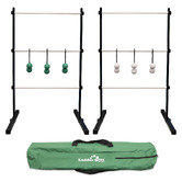 Vivere Hammocks 10 Piece Steel Outdoor Ladder Golf Game Set