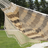 Vivere Hammocks Authentic Brazilian Cotton Double Hammock