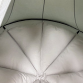 Vivere Hammocks Cloud Grey Cacoon Chair Hammock Cushion