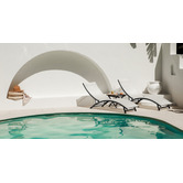 Vivere Hammocks 3 Piece Coral Springs Aluminium Lounger Set