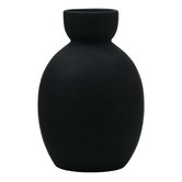 Madras Link Black Egg Tate Ceramic Vase