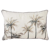 Madras Link Palm Cove Linen &amp; Cotton Cushion