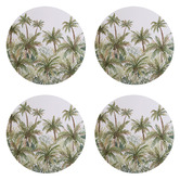 Madras Link Marley Round Placemats