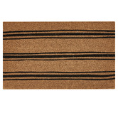 Madras Link Ticking Stripe Coir Doormat
