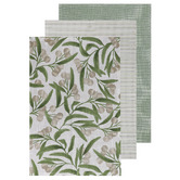 Madras Link 3 Piece Lilly Pilly Cotton Tea Towel Set