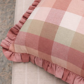 Madras Link Rosie Reversible Cotton Cushion