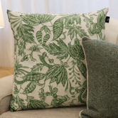 Madras Link Green Samara Reversible Cotton Cushion