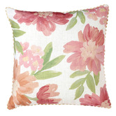 Madras Link Rosie Linen-Blend Cushion