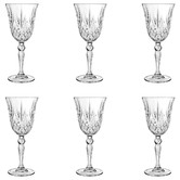RCR Cristalleria Italiana Melodia 210ml White Wine Glasses
