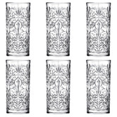 RCR Cristalleria Italiana Tattoo 368ml Highball Glasses
