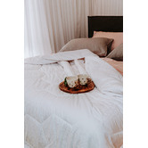 Bambi White Sleepwise All Seasons Thermoregulation Quilt