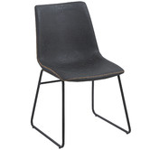 Estudio Furniture Regus Faux Leather Dining Chairs