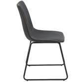 Estudio Furniture Regus Faux Leather Dining Chairs