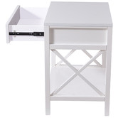 Estudio Furniture White Oskar Bedside Table