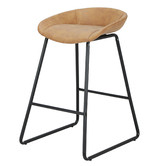 Estudio Furniture 66cm Remy Faux Leather Counter Stools