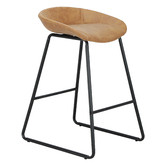 Estudio Furniture 66cm Remy Faux Leather Counter Stools