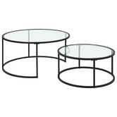 Estudio Furniture 2 Piece Coco Nesting Coffee Tables Set