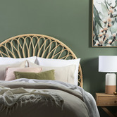 Estudio Furniture Layla King Rattan Headboard
