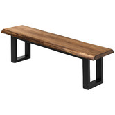 Estudio Furniture Millbrooke Live Edge Acacia Wood Bench