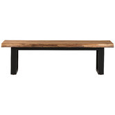 Estudio Furniture Millbrooke Live Edge Acacia Wood Bench